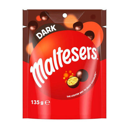 Maltesers Dark Chocolate Snack & Share Bag - 135g