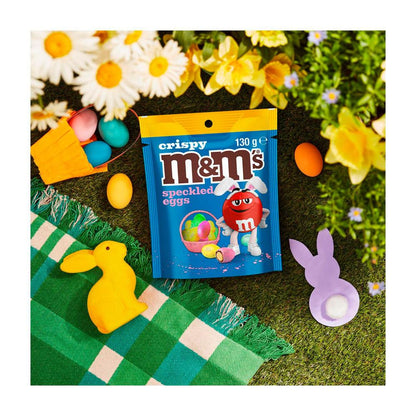 M&Ms Crispy Chocolate Speckled Easter Egg Bag - 130g
