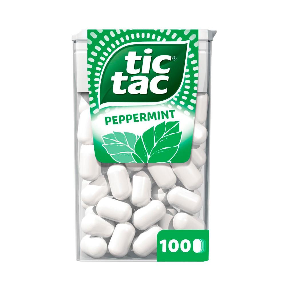 Tic Tac Peppermint Mints - 49g