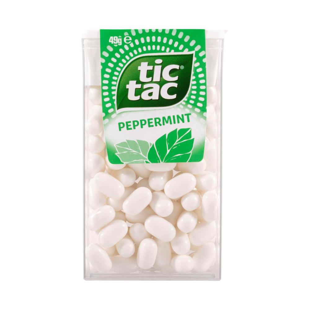Tic Tac Peppermint Mints - 49g