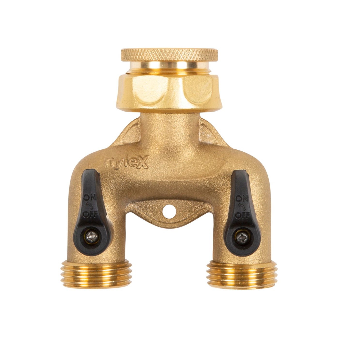 Nylex Brass Two Way Manifold - 12mm