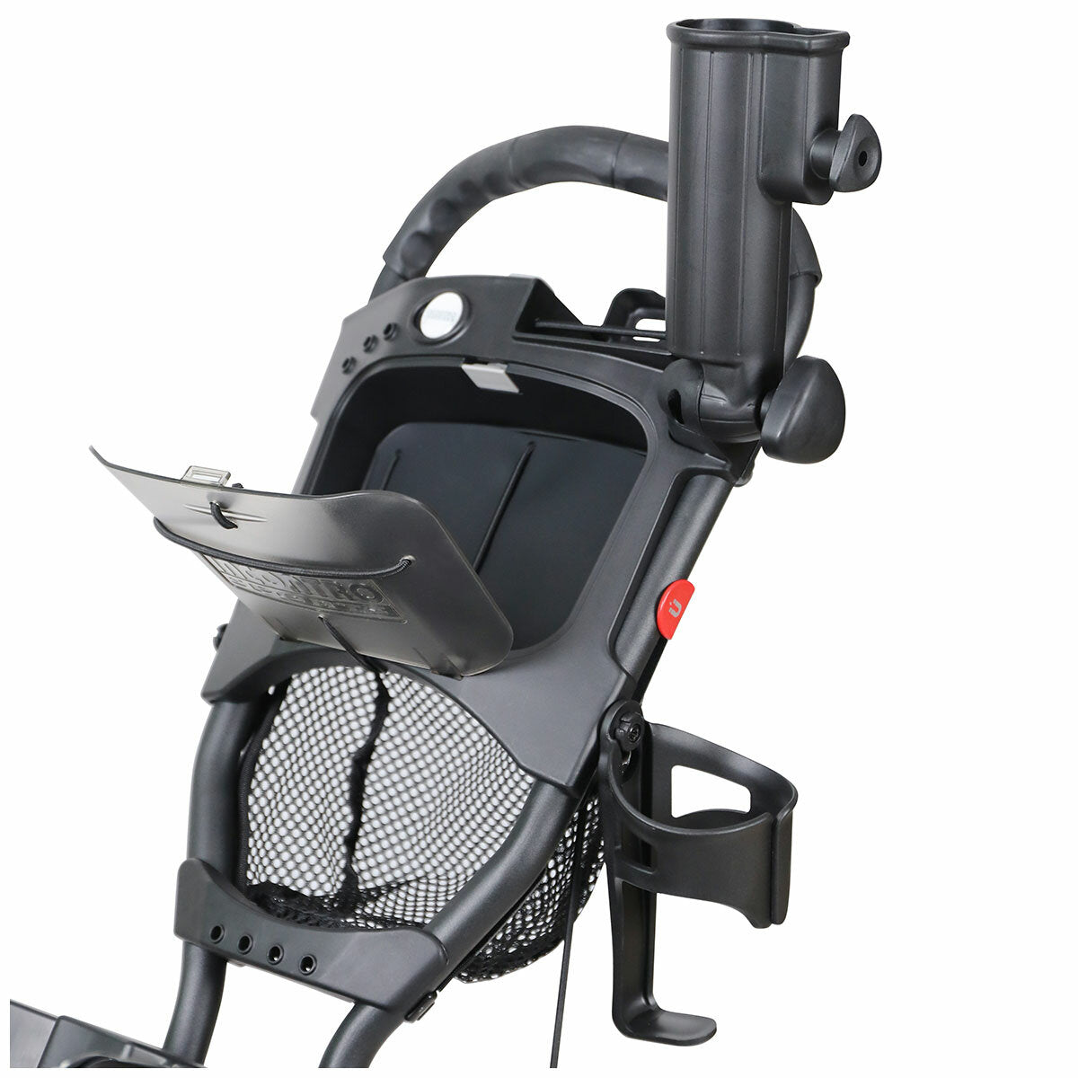 Incontro Sports Caddycruiser One 4 Wheel Golf Push Cart One-Click Folding Dark Grey Aluminium