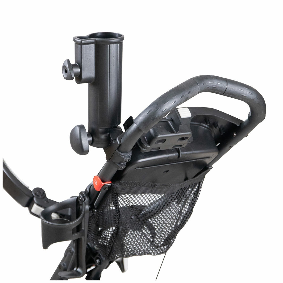 Incontro Sports Caddycruiser One 4 Wheel Golf Push Cart One-Click Folding Dark Grey Aluminium