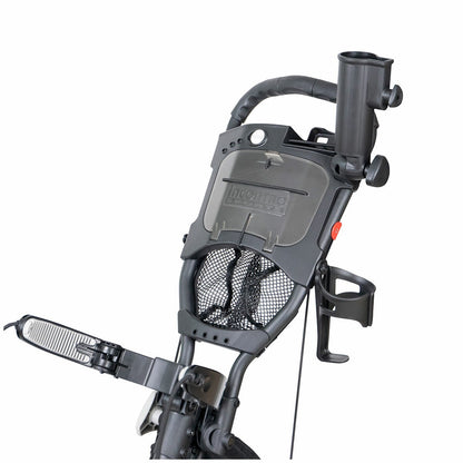 Incontro Sports Caddycruiser One 4 Wheel Golf Push Cart One-Click Folding Dark Grey Aluminium