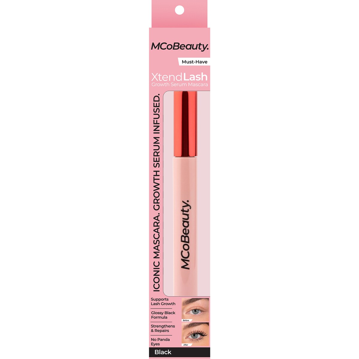 MCoBeauty Xtend Lash Growth Serum Mascara Black 7ml