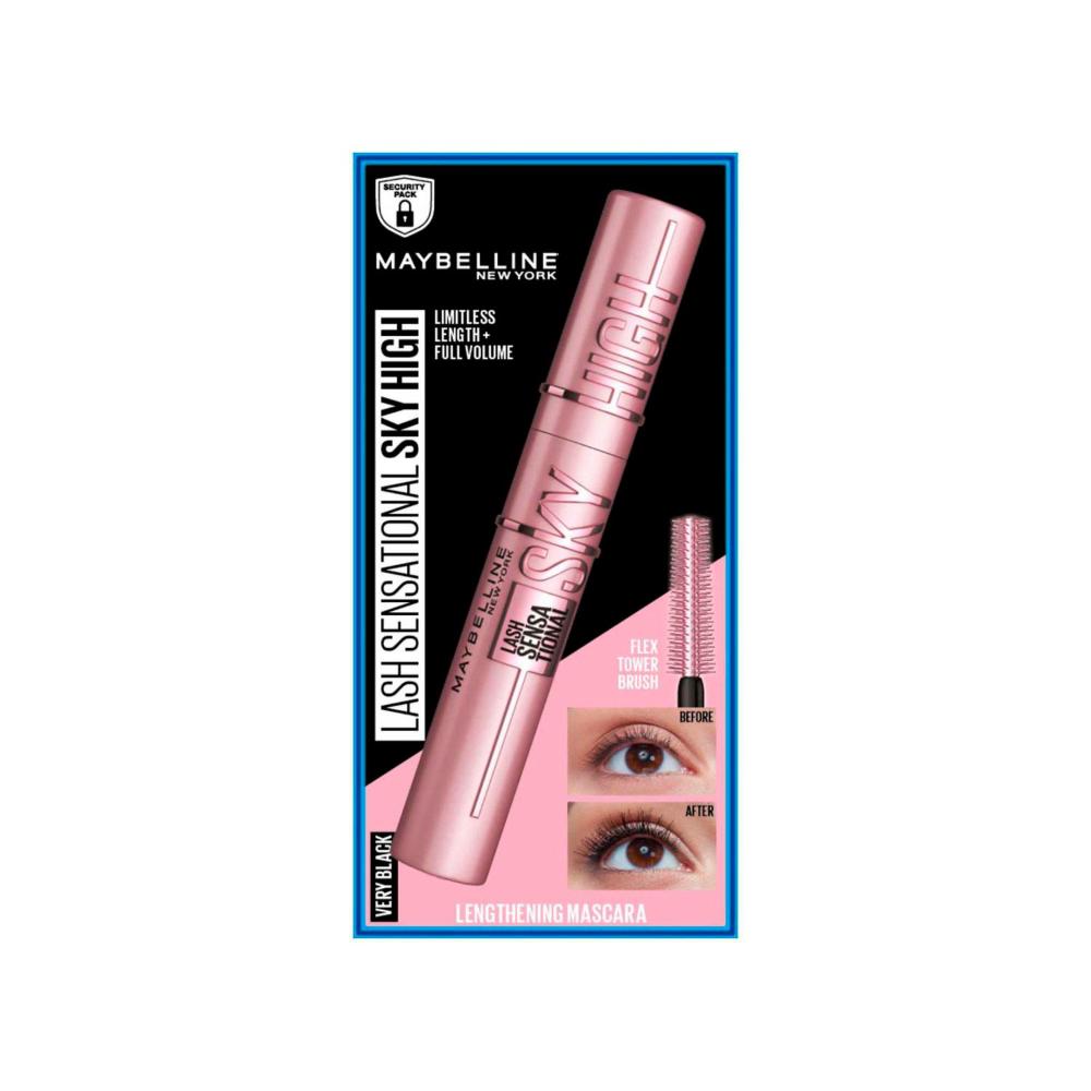 Maybelline Lash Sensational Sky High Washable Mascara Blackest Black - 7.2mL