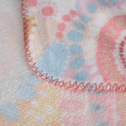 Bobbi Lockyer Throw Coral Or Blue Assorted Each