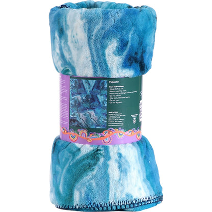 Bobbi Lockyer Throw Coral Or Blue Assorted Each