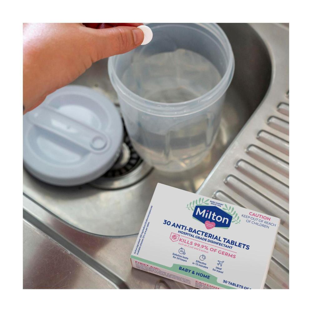 Milton Antibacterial Sterilizer Tablets - 30 pack