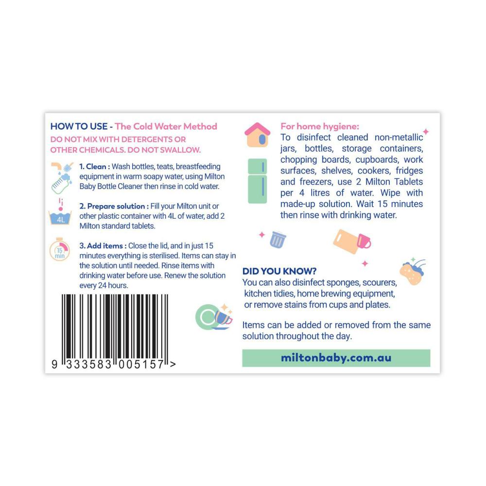 Milton Antibacterial Sterilizer Tablets - 30 pack