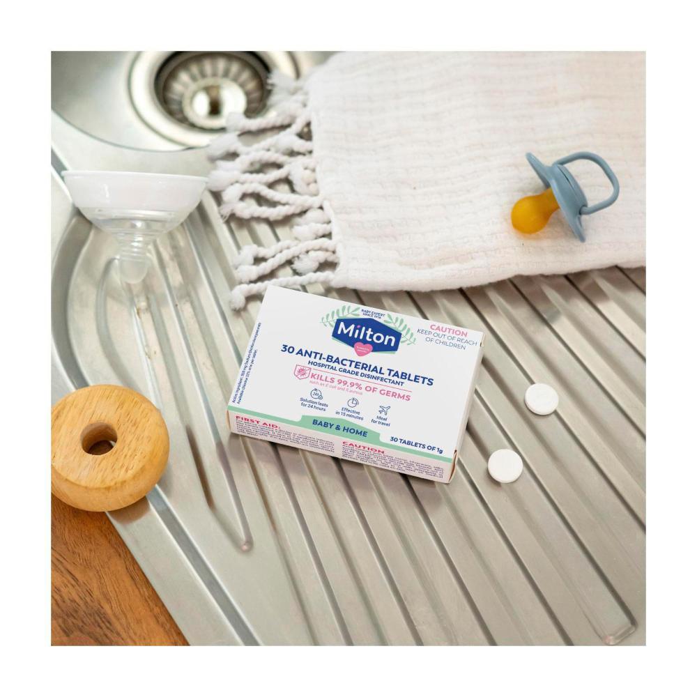 Milton Antibacterial Sterilizer Tablets - 30 pack