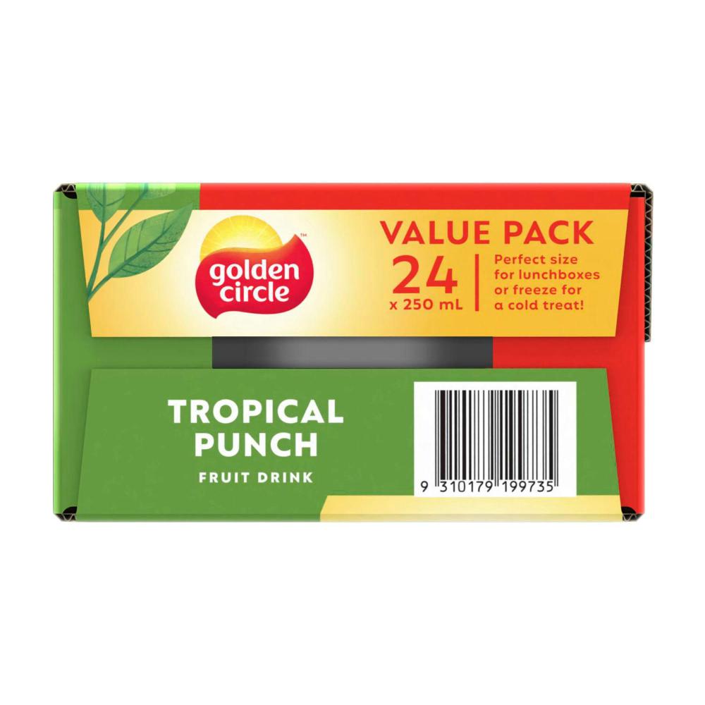 Golden Cire Tropical Fruit Drink 250ml - 24 Pack