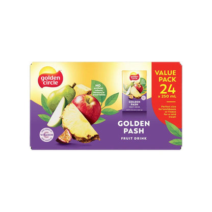 Golden Cire Golden Pash Fruit Drink 250ml - 24 Pack