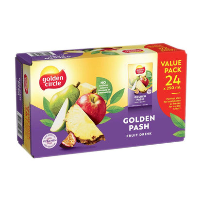 Golden Cire Golden Pash Fruit Drink 250ml - 24 Pack