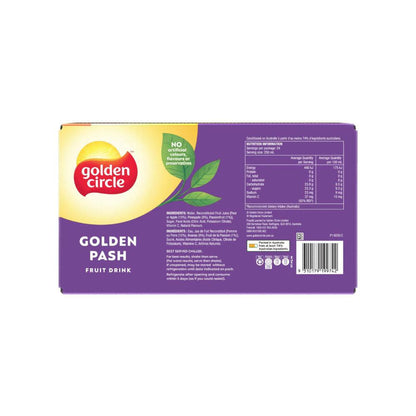 Golden Cire Golden Pash Fruit Drink 250ml - 24 Pack