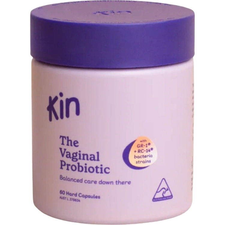 Kin The Vaginal Probiotic Hard Capsules 60 Pack