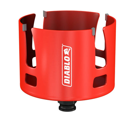 Diablo Demo Demon Carbide Teeth Rough in Hole Saw - 3-5/8"