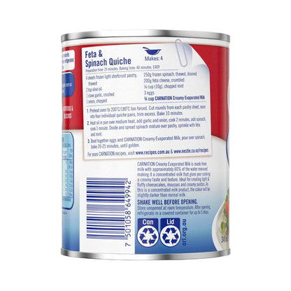 Nestle Carnation Full Cream Evaporated Milk - 340mL