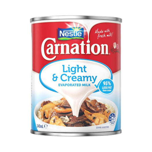 Nestle Carnation Light & Creamy Evaporated Milk - 340mL