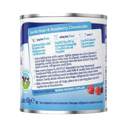 Nestle Skim Sweetened Condensed Milk - 410g