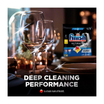 Finish Ultimate Dishwasher Tablets Lemon - 46 Pack