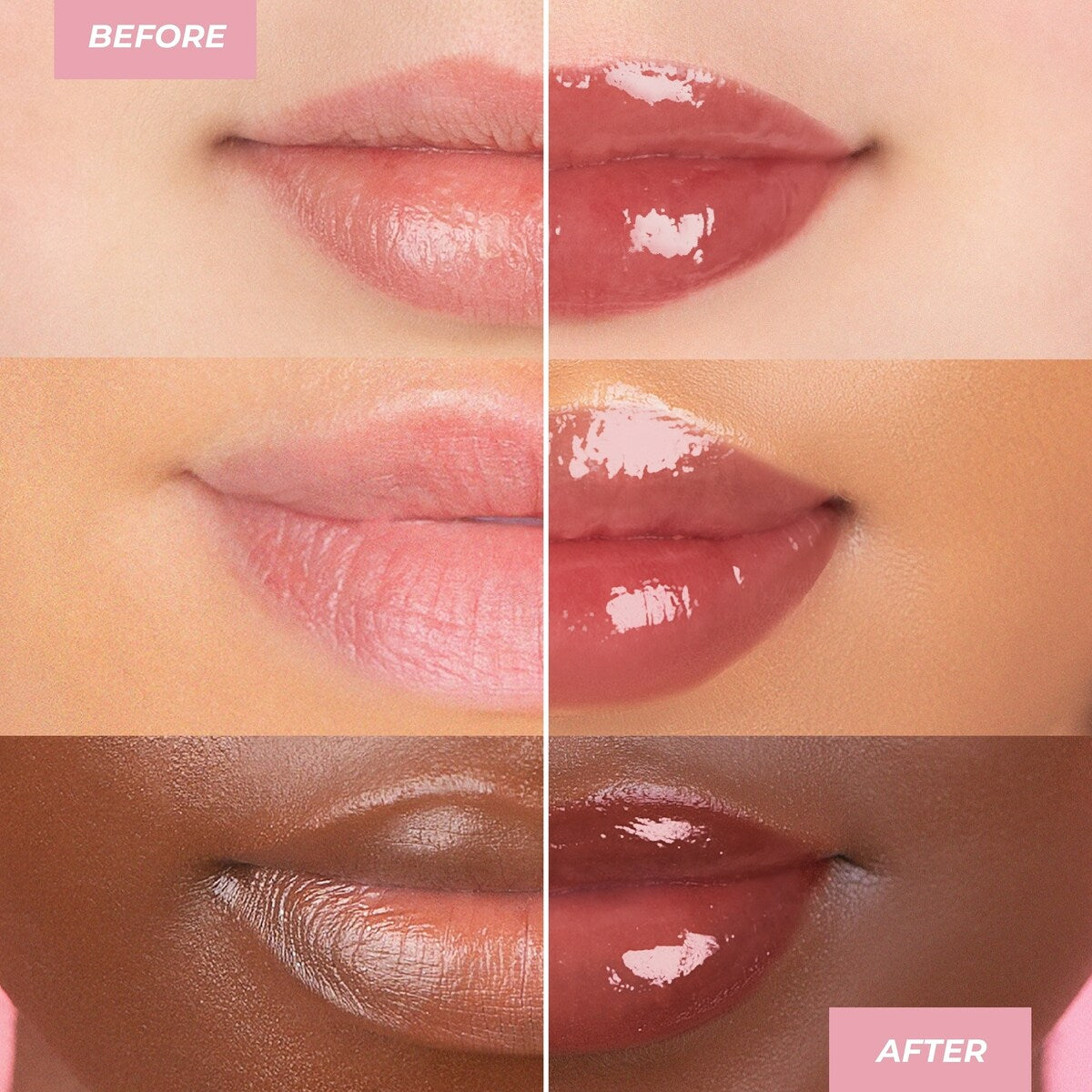 Mcobeauty Lip Plump 4 In 1 Hydrating Lacquer Emily Nude Pink 2g