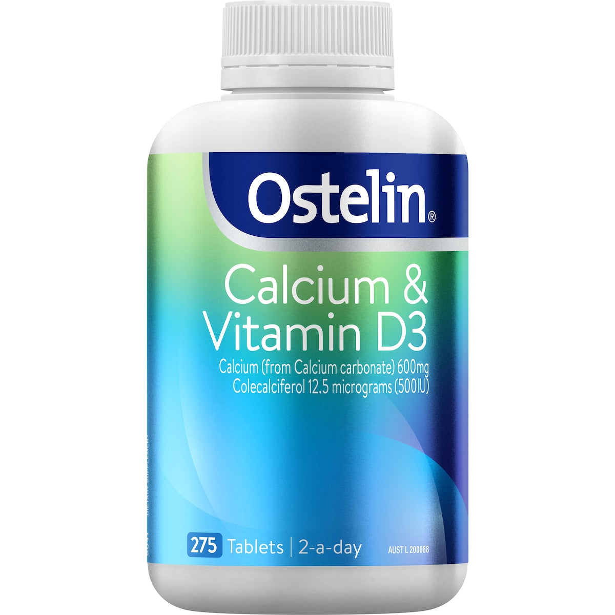 Ostelin Calcium & Vitamin D3 Tablets 275 Pack