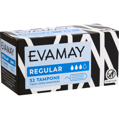 Evamay Regular Tampons 32 Pack