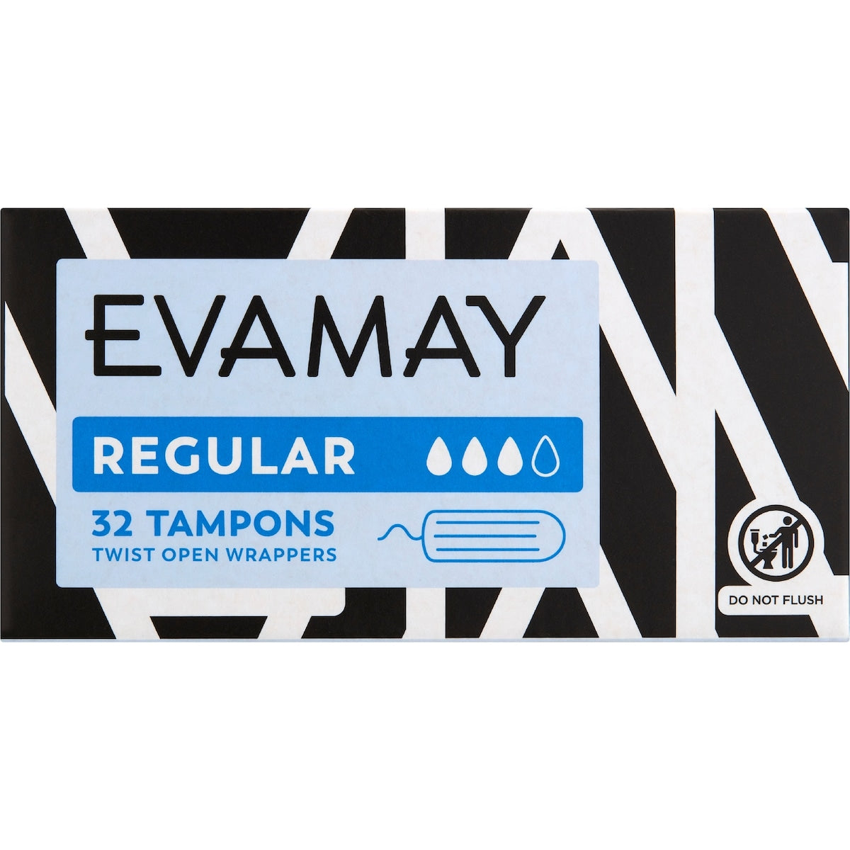 Evamay Regular Tampons 32 Pack
