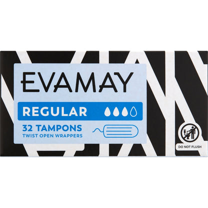 Evamay Regular Tampons 32 Pack