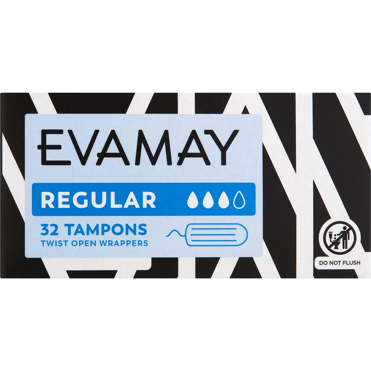 Evamay Regular Tampons 32 Pack