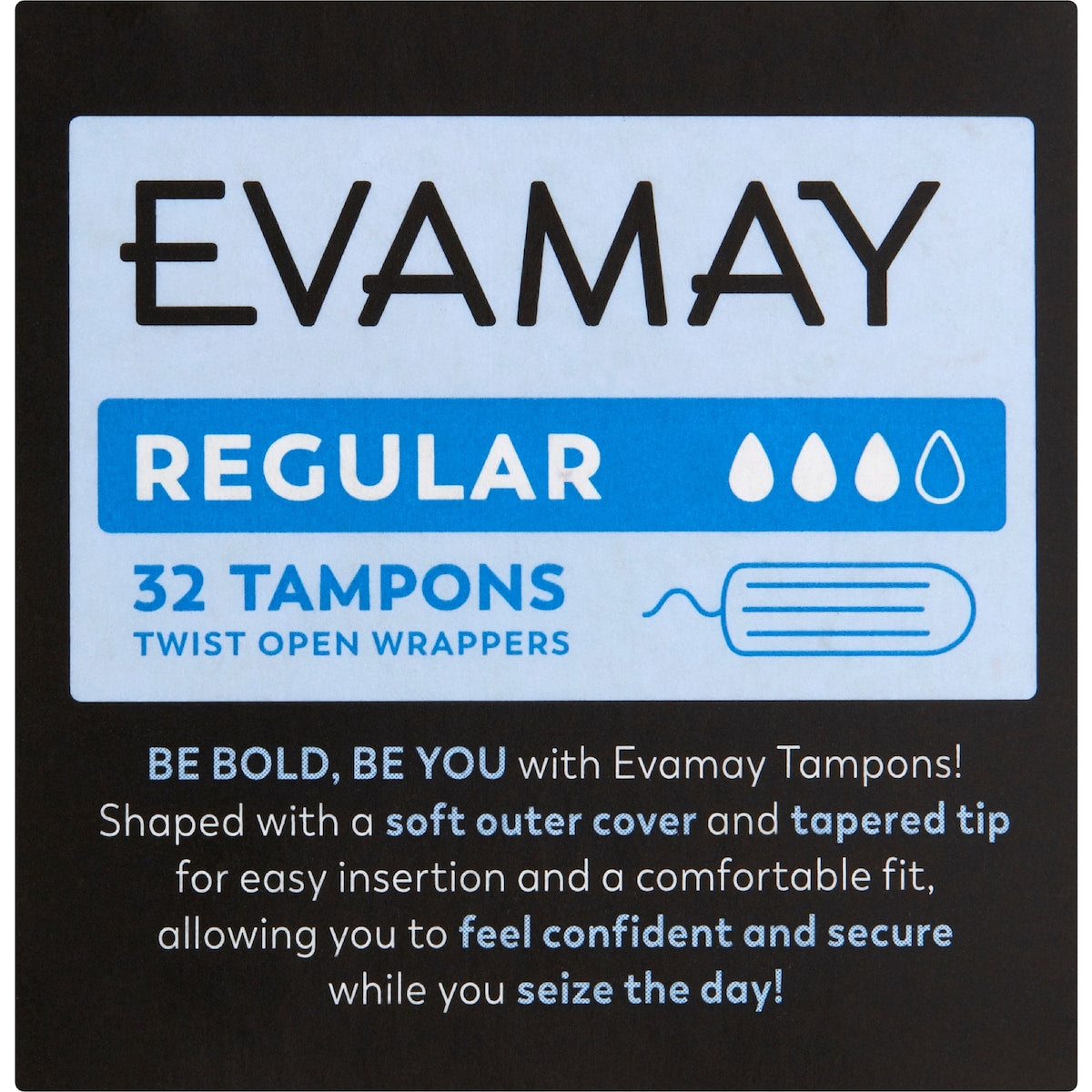 Evamay Regular Tampons 32 Pack