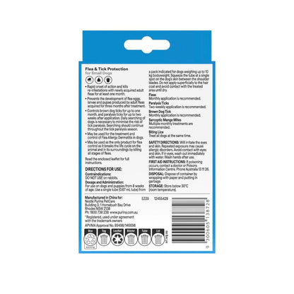 Purina Total Care Flea Tick Control Plus Small Dog Treatment - 1 pack