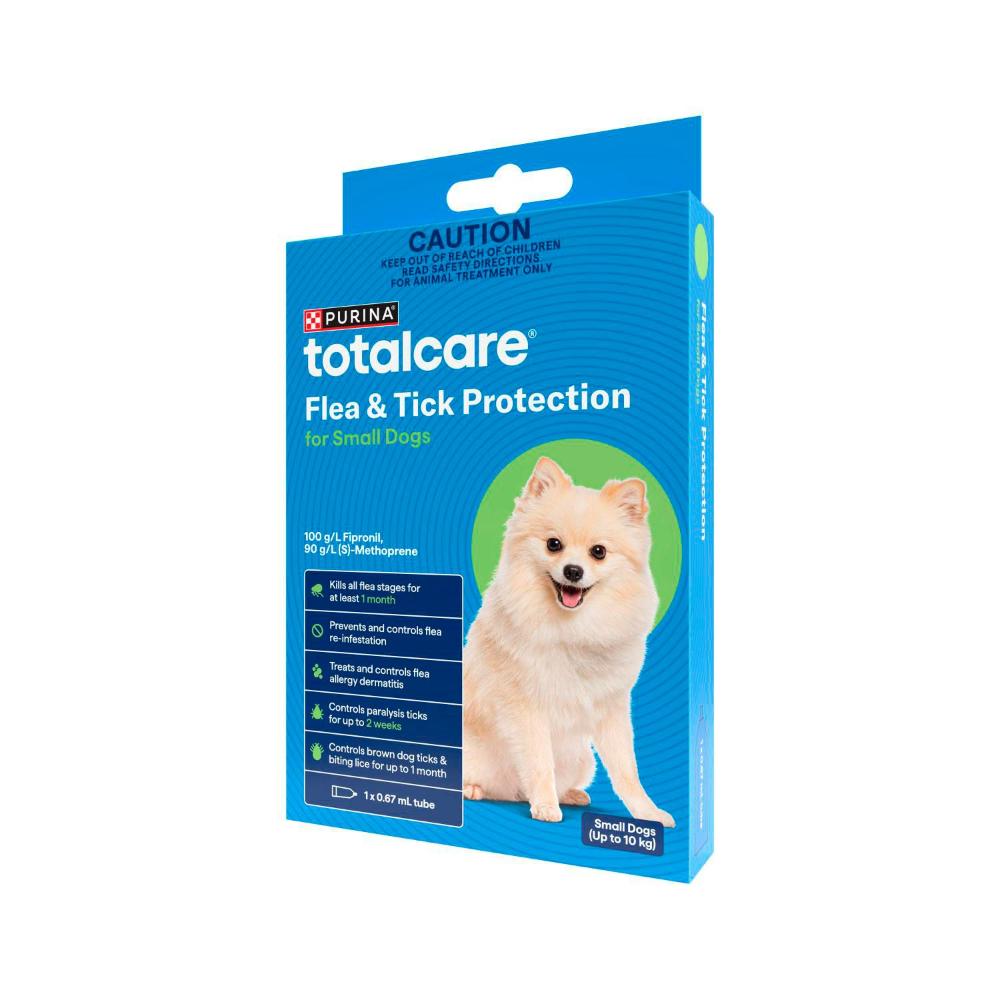 Purina Total Care Flea Tick Control Plus Small Dog Treatment - 1 pack