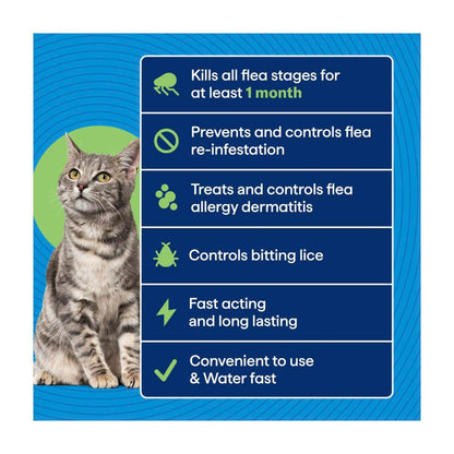 Purina Total Care Flea Control Plus Cat Treatment - 1 pack
