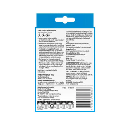 Purina Total Care Flea Tick Control Plus Medium Dog Treatment - 1 pack