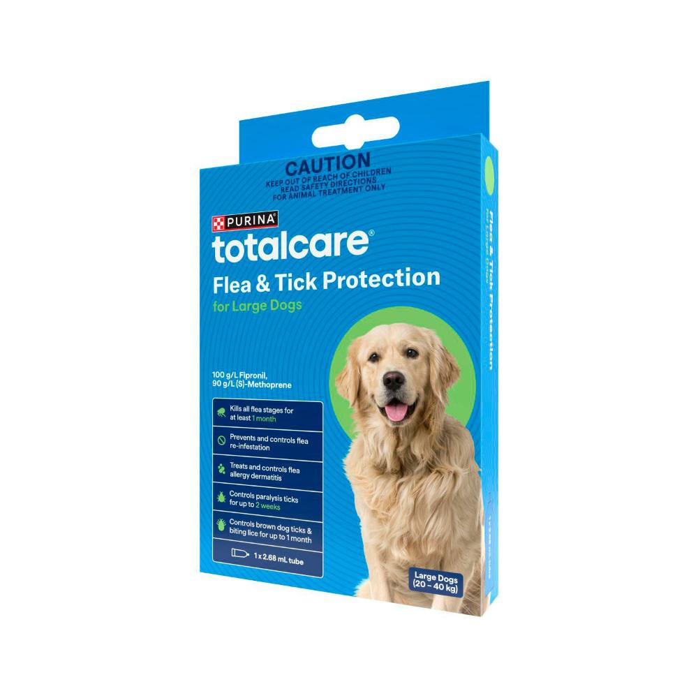 Purina Total Care Flea Tick Control Plus Large Dog Treatment - 1 pack