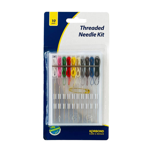 Korbond Threaded Needle Kit - 10 pack