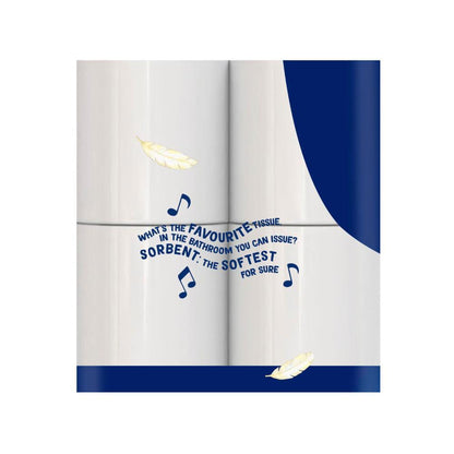 Sorbent 3 Ply Soft & Strong Toilet Paper - 16 Pack