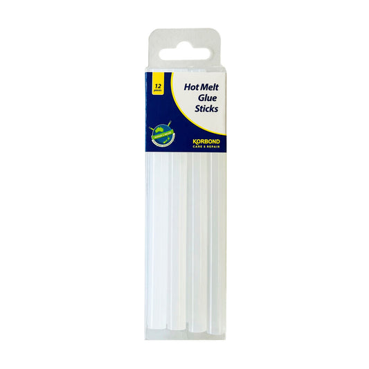 Korbond Hot Melt Glue Sticks - 12 pack