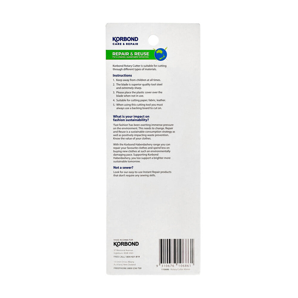 Korbond Rotary Cutter - 1 each