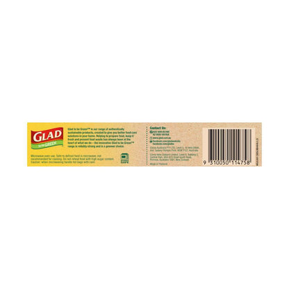Glad To Be Green Sandwich Snaplock Plant Based Bags - 40 Pack