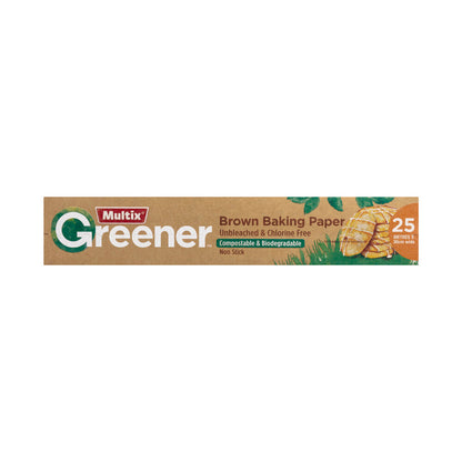 Multix Greener Baking Paper - 25 metre