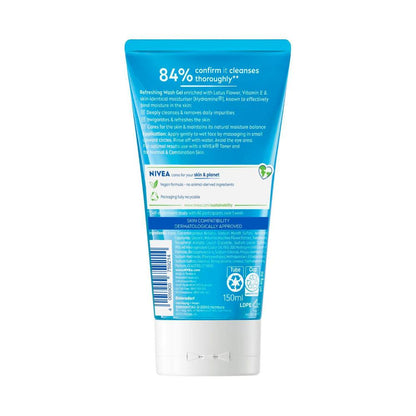 Nivea Daily Essentials Wash Gel Refreshing - 150mL