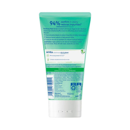 Nivea Daily Essentials Wash And Scrub 2 In 1 - 150mL