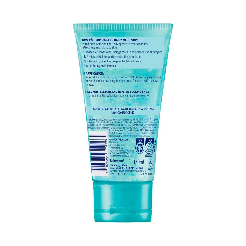 Nivea Daily Essentials Wash Scrub Anti Blemish - 150mL