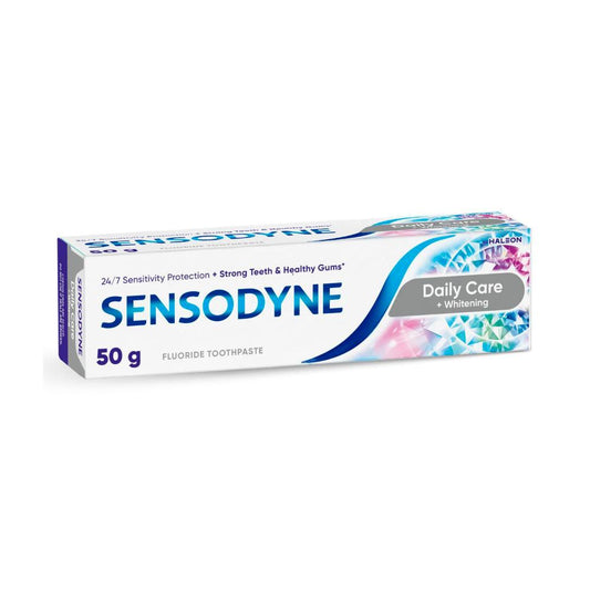 Sensodyne Daily Care And Whitening Toothpaste For Sensitive Teeth - 50g