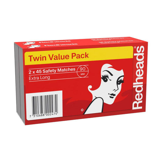 Redheads Extra Long Matches - 90 pack