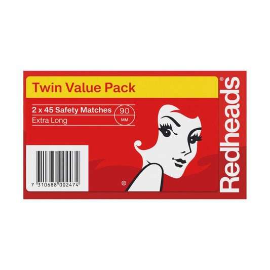 Redheads Extra Long Matches - 90 pack