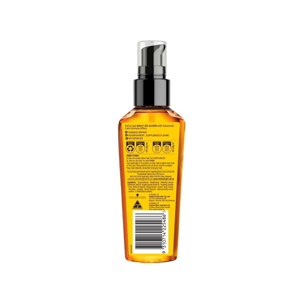 Schwarzkopf Extra Care Daily Oil Elixir Treatment - 100mL